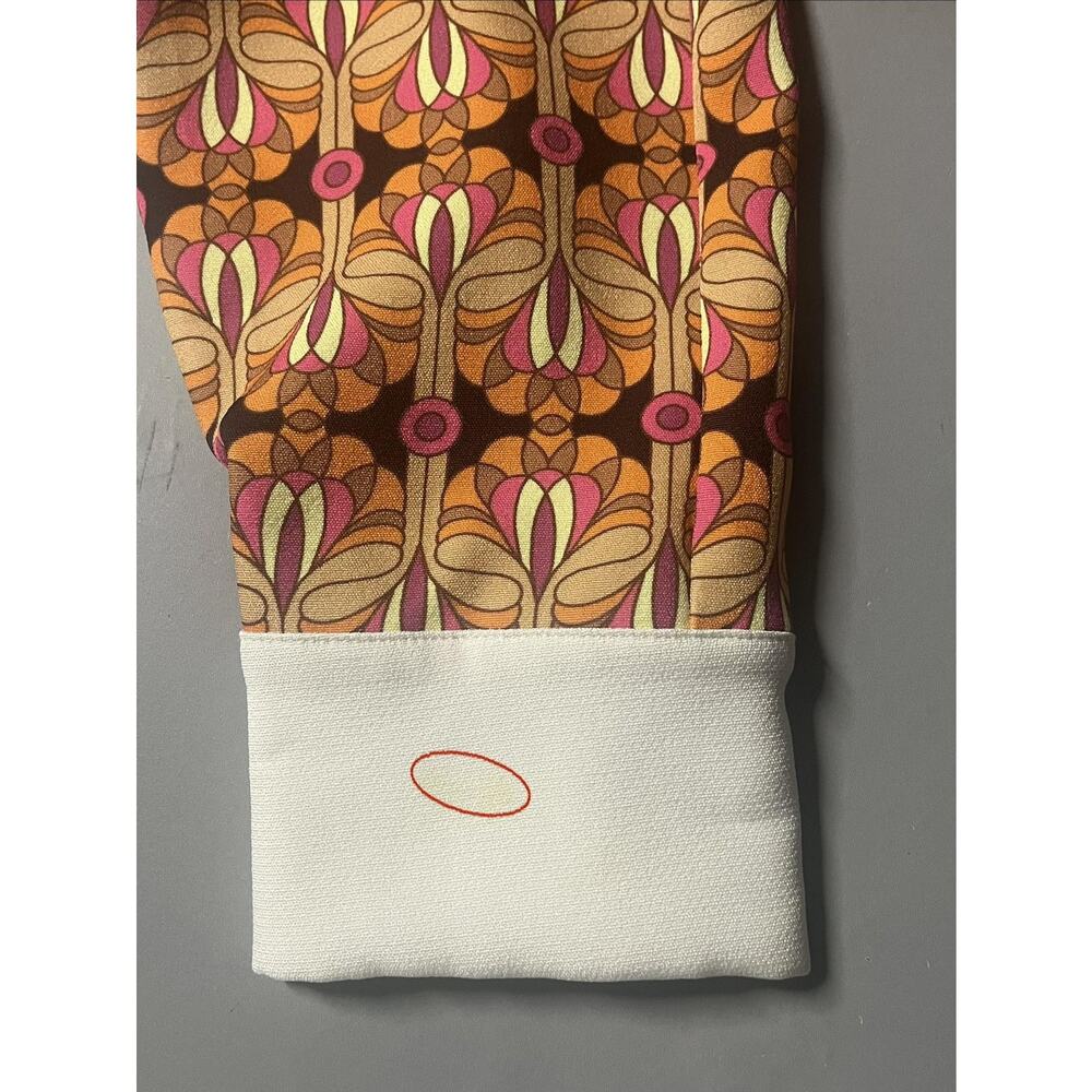 Stylish Retro Patterned Mini Dress - Picture 14 of 14